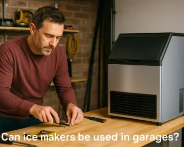 Can ice makers be used in garages?
