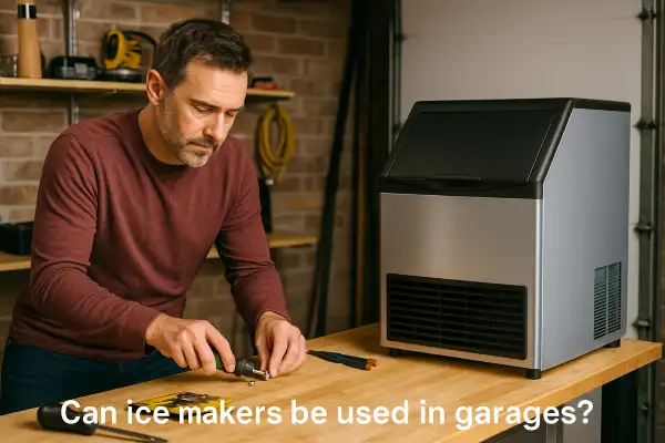 Can ice makers be used outdoors