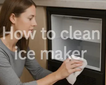 How to clean an ice maker?