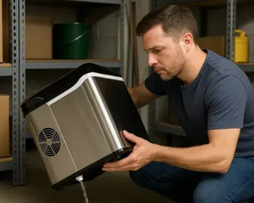 How to drain an ice maker?