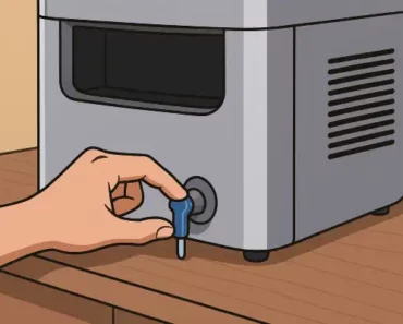 How to drain an ice maker?