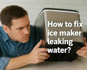 How to fix ice maker leaking water?