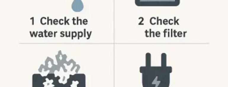 How to fix ice maker not making ice?