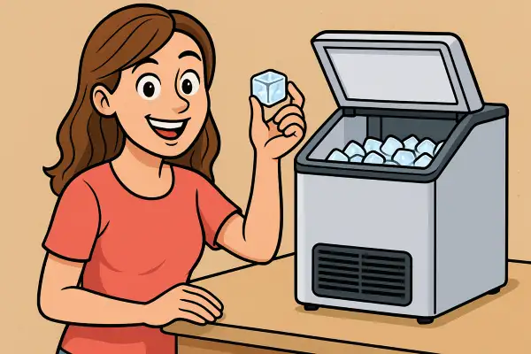 How to make clear ice in ice maker? 1 How to make clear ice in ice maker