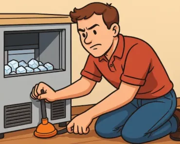 How to unclog an ice maker?