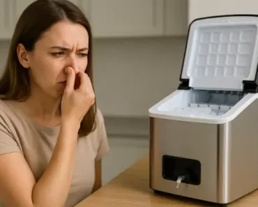 Why does my ice maker smell bad?