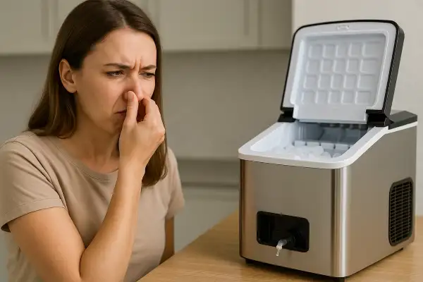 Why does my ice maker smell bad? 1 Why does my ice maker smell bad