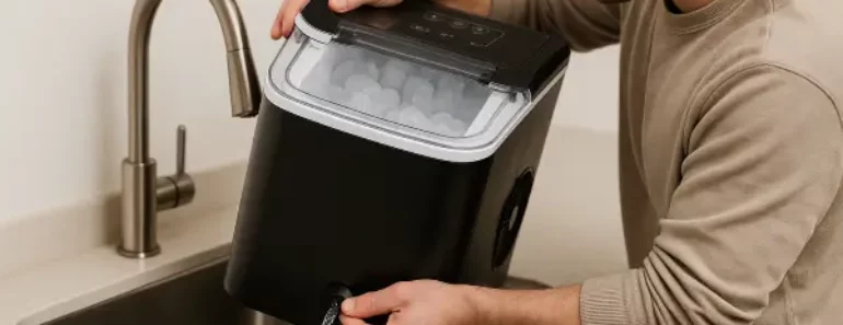 Do ice makers need to be drained?