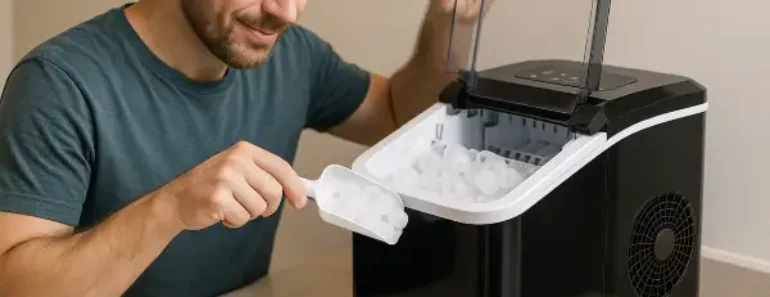 Do ice makers store ice?