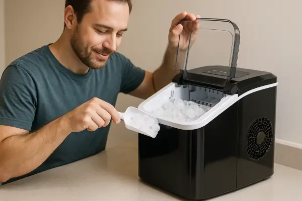 Do ice makers store ice? 4 Do ice makers store ice