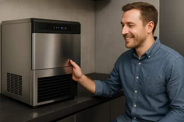 How to install an undercounter ice maker