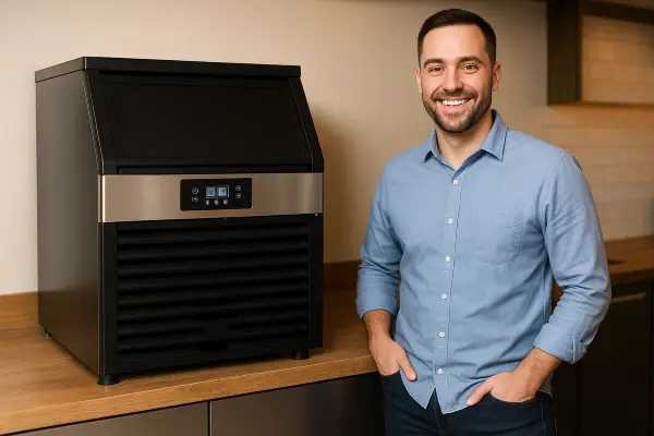 How does a commercial ice maker work? 4 How does a commercial ice maker work